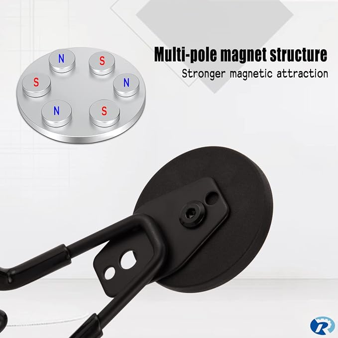 2 Pcs Magnetic Hook Heavy Duty, Strong Magnet Hooks - Image 5