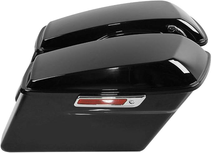 Green-L Vivid Black Hard Saddlebags - Image 4