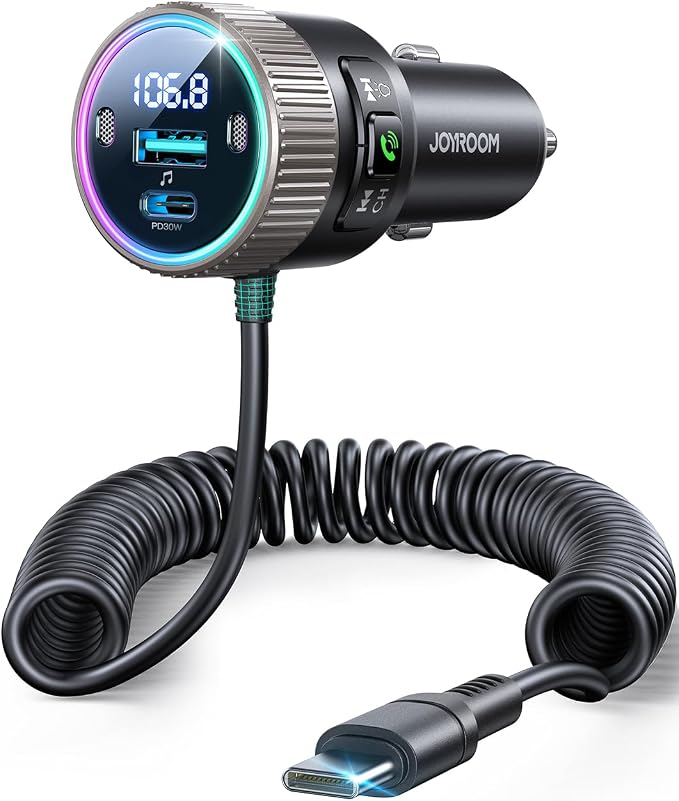 JOYROOM Bluetooth 5.4 FM Transmitter - Image 9