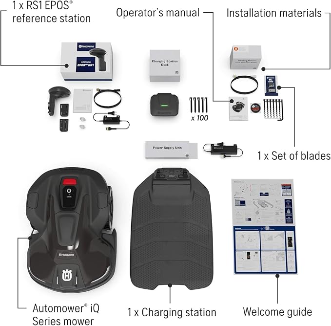 Husqvarna 420iQ Automower Robotic Mower, 1 Acre Mowing Capacity, Wire Free - Image 9