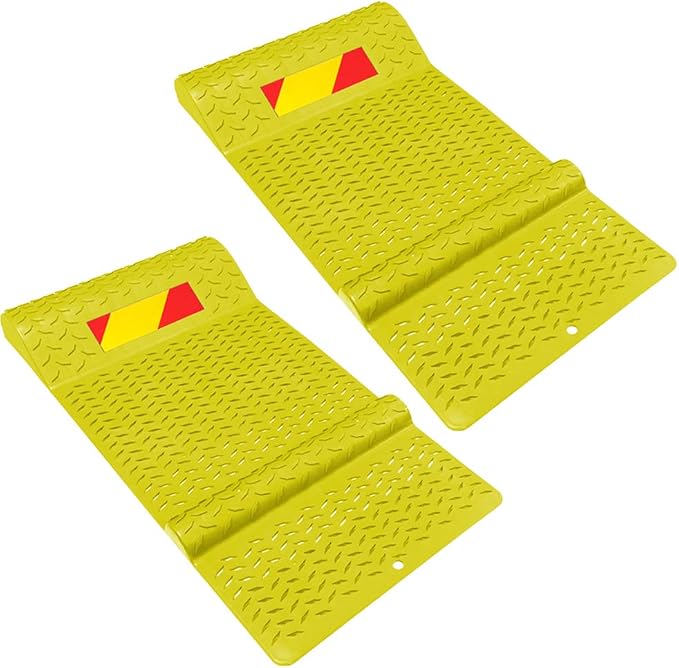 Electriduct Pair of Plastic Parking Mat Guides by Electriduct