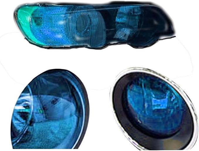 12 by 48 Inches Self Adhesive Headlight, Tail Lights, Fog Lights Tint Vinyl Film - Image 3