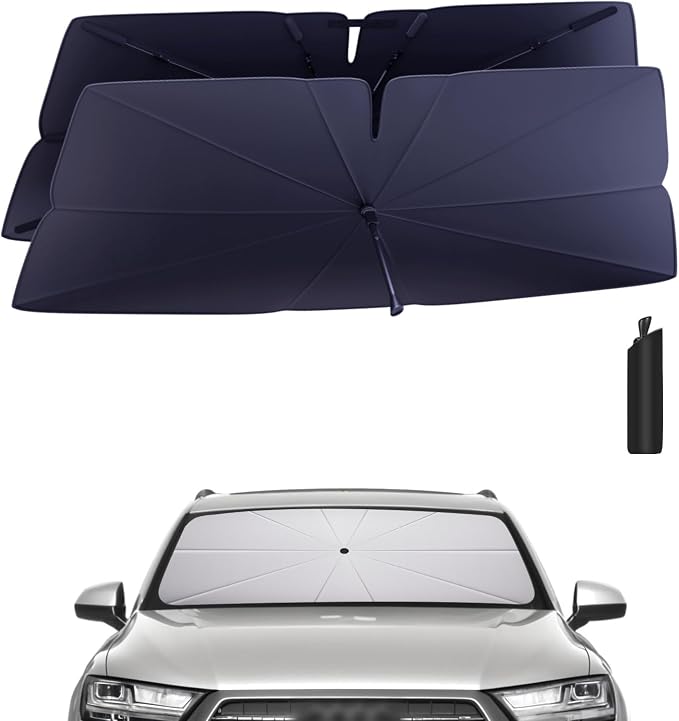 Windshield Sun Shade Umbrella: Custom Fit by HIMUMOY