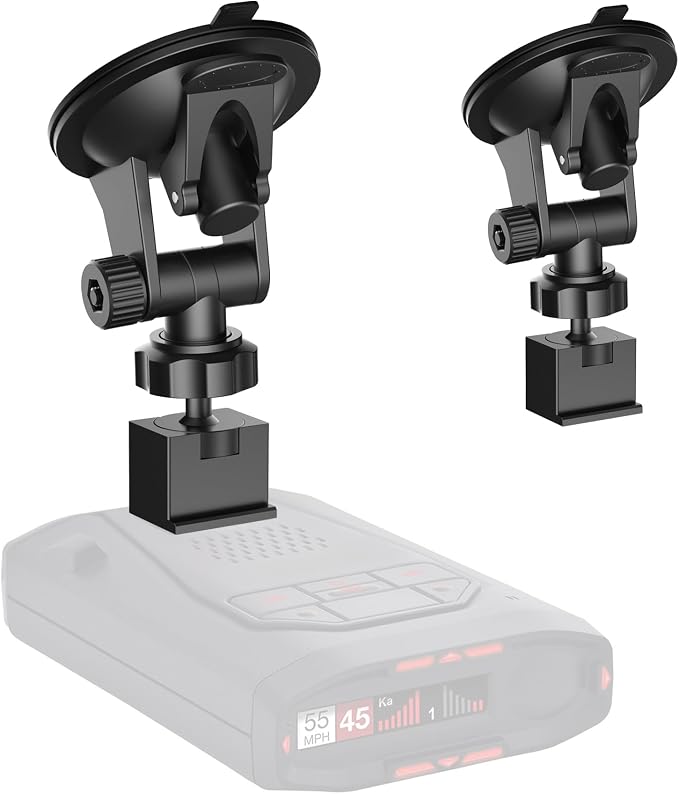 Super Radar Detector Mount, Super Car Windshield, Dashboard Suction Cup Bracket by xsaaczm