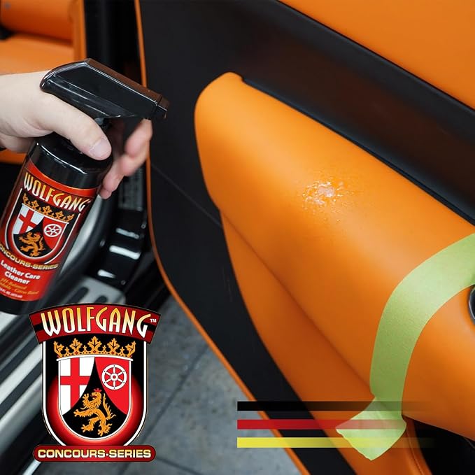 WOLFGANG CONCOURS SERIES Leather Care Combo | Leather Cleaner & Conditioner Kit - Image 3