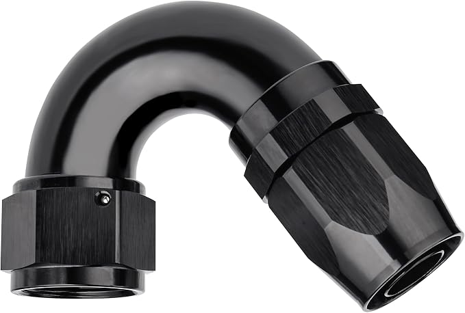 EVIL ENERGY 12AN 150 Degree One Piece Full Flow Hose End Fitting Swivel by EVILENERGY