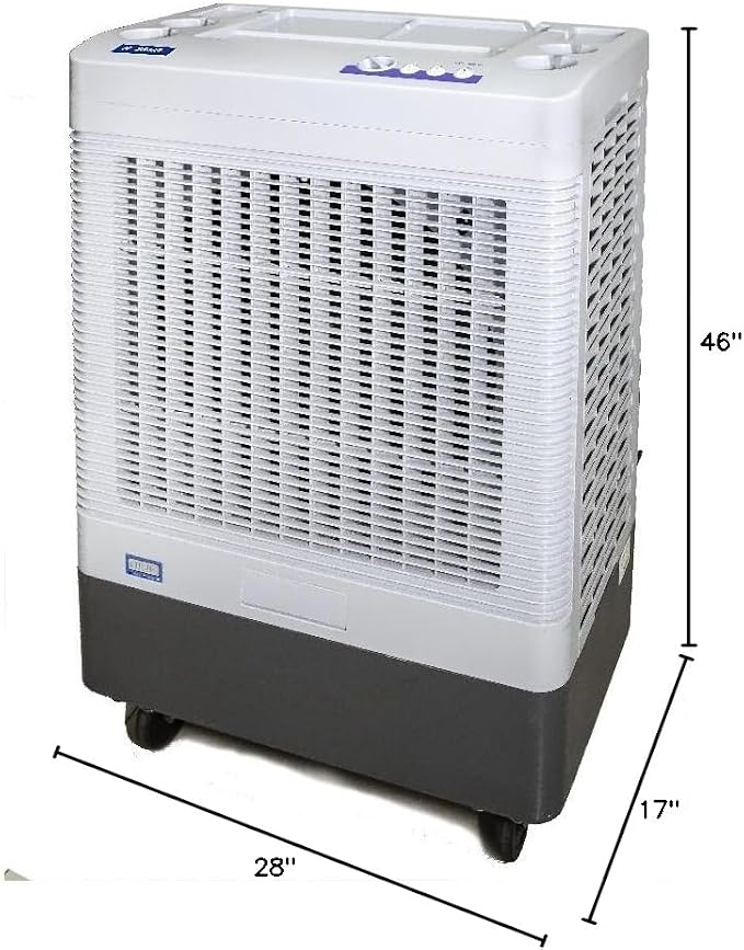 Hessaire MC61M 5, 300 CFM 3-Speed Portable Evaporative Cooler - Image 14