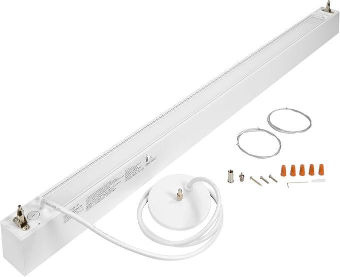 Maxxima 4 ft. LED Linear Light, Up and Down Adjustable Light Output, 3 CCT - Image 4