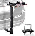 2 Bike Rack Bicycle Carrier Racks Hitch Mount Double Foldable Rack by IKURAMR