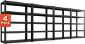 REIBII Garage Shelving 48.2" W Storage Shelves 3000LBS Metal Shelving Heavy by REIBII