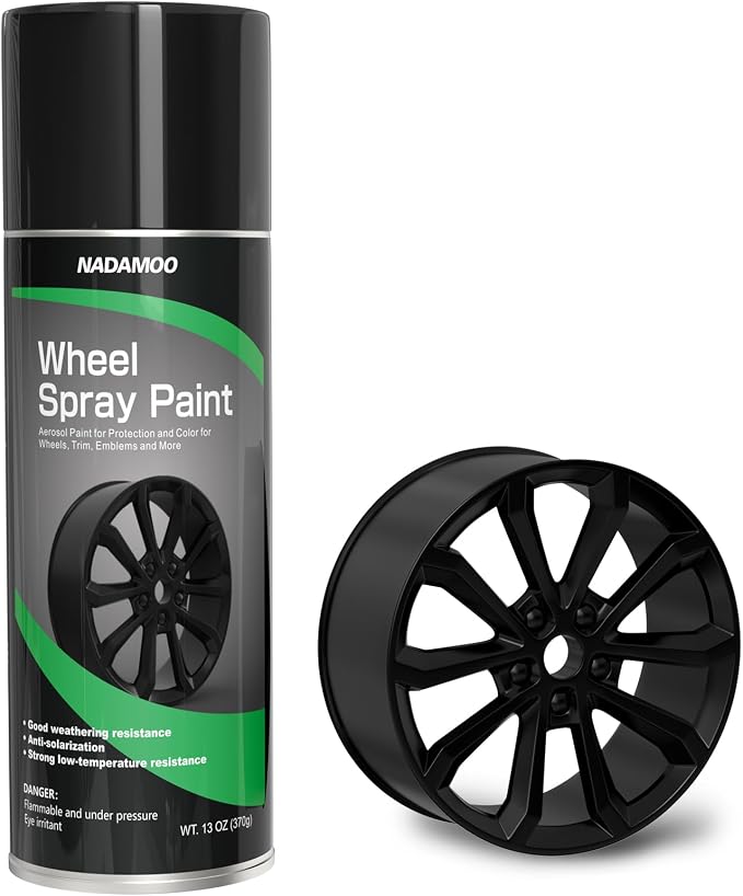 NADAMOO Aluminum Wheel Spray Paint, Car Rim Aerosol Paint by NADAMOO