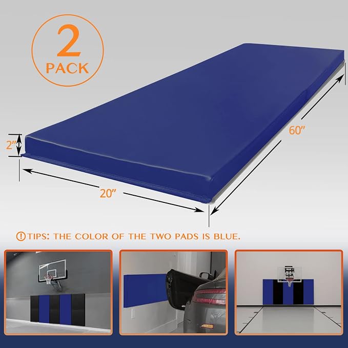 PROGOAL 2"/4" Thick Foam Protection Wall Pad，Gym Basketball-Court - Image 2