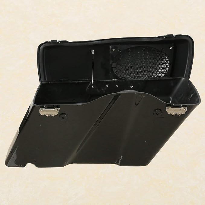 XFMT Hard Saddlebags Speaker Lid + Chrome Conversion Brackets - Image 4