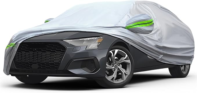 KEYOOG 6-layer Full Car Cover Is All-weather Waterproof, Universal In All by KEYOOG