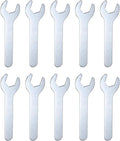 HARFINGTON 10pcs Small Wrench 20x126x2.8mm Metric U-Shaped Single Open Ended by HARFINGTON