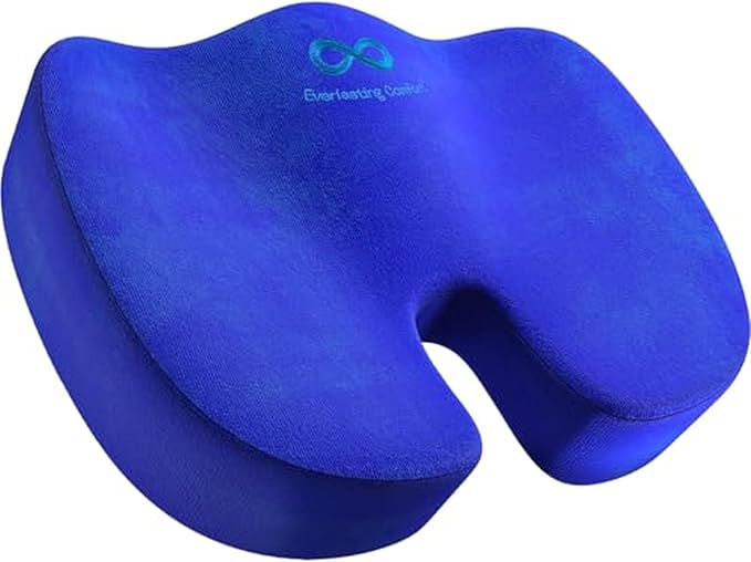 Everlasting Comfort Doctor Recommended Memory Foam Seat Cushion by EverlastingComfort