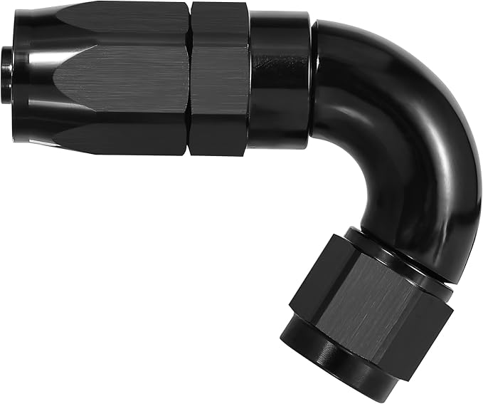 EVIL ENERGY 6AN 120 Degree One Piece Full Flow Hose End Fitting Swivel by EVILENERGY