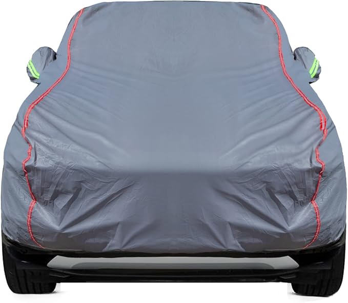 Breathable New Material, Waterproof Car Cover, Locks and Zipper Doors, by QUYDDC