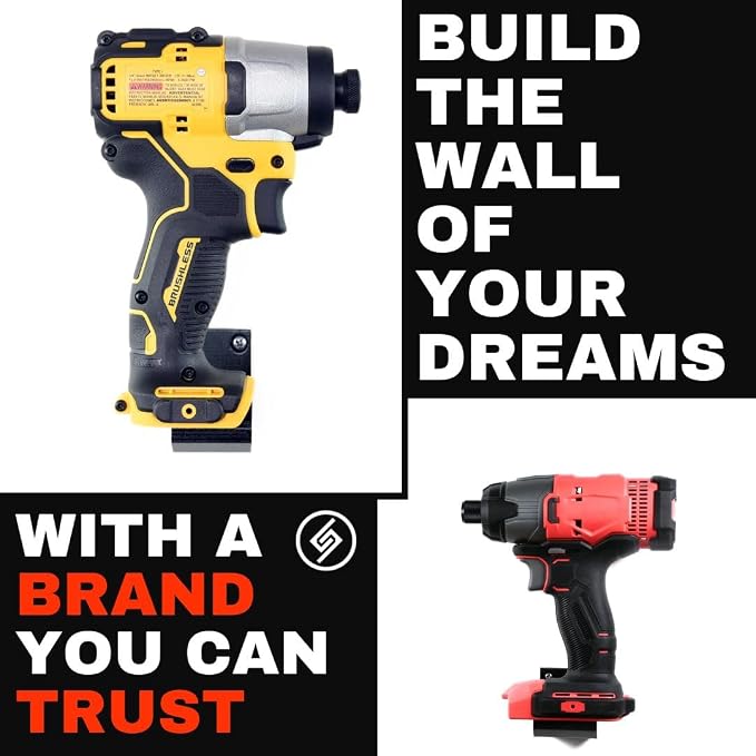 Spartan Mounts for Snap-On 14V Battery | Wall Display Hook Holder | Power Tool - Image 6