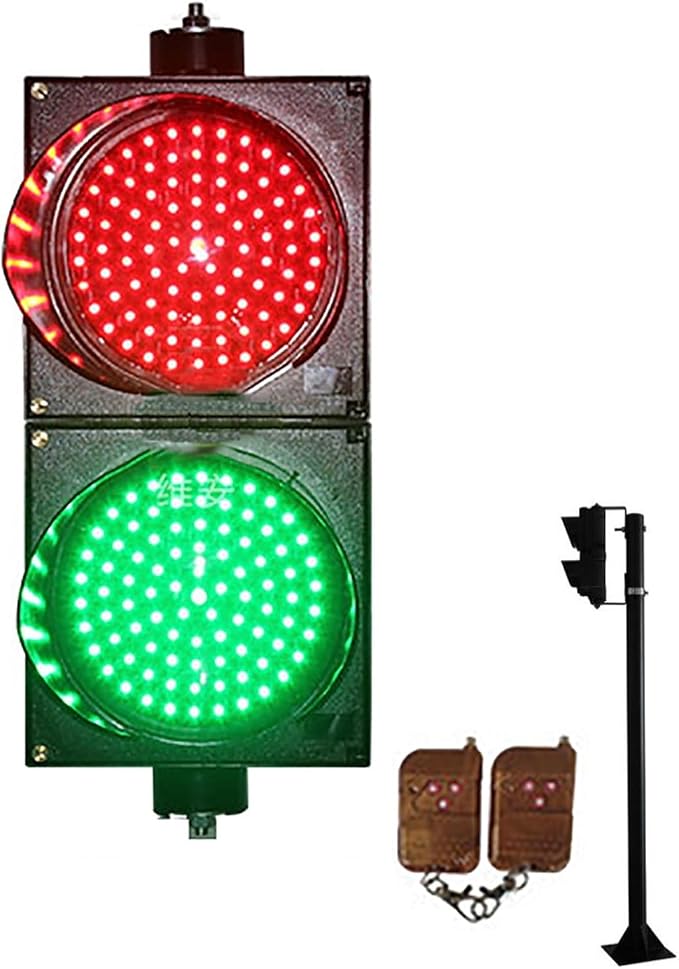 WilkSxyc Red/Green Traffic Stop Light, LED Traffic Light Lamp by Unknown