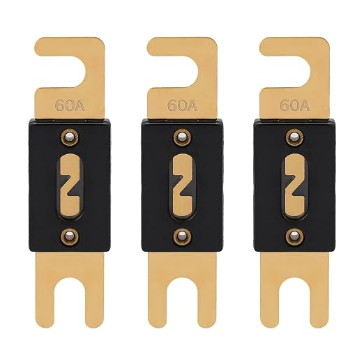 60A ANL Fuse 60 Amp Inline Blade Fuses 32V by VEXUNGA