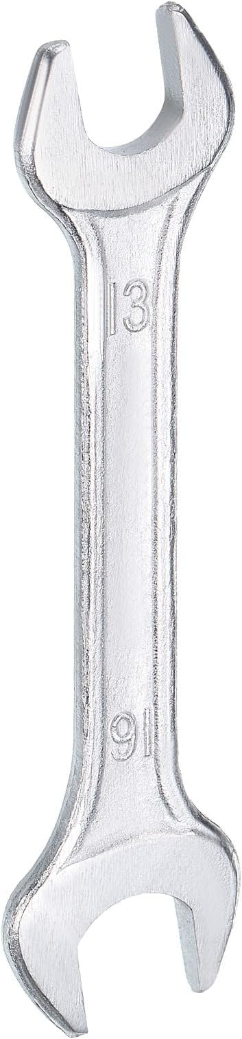 HARFINGTON Double Open End Wrench 13mm x 16mm Metric 15 Degree Offset Angle by HARFINGTON