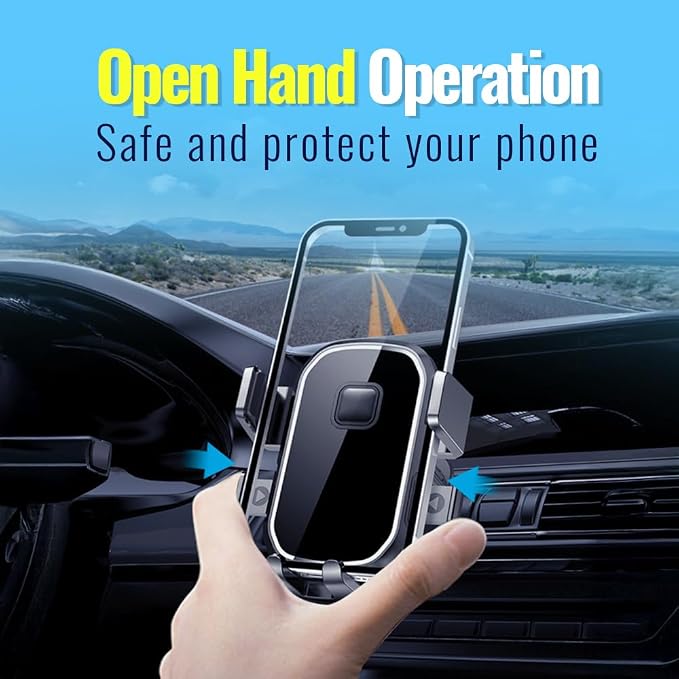 Upgraded 3-in-1 Phone Holders for Your Car, Heavy-Duty Car Phone Mount for - Image 9