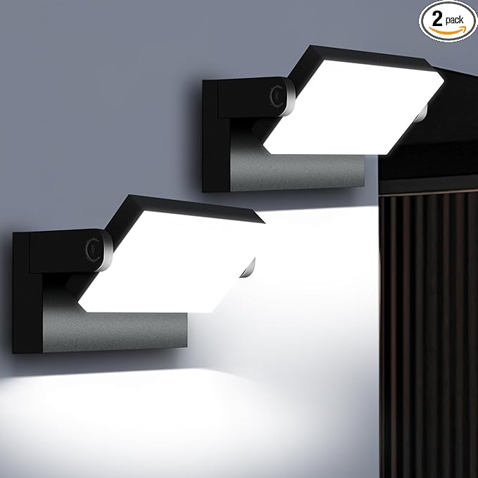 40W Outdoor Wall Light 360 °Rotatable Led Wall Pack Light, 5000K 4000LM Super by TOMOURD