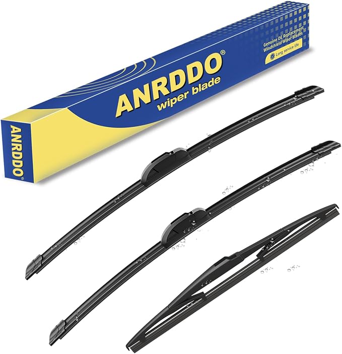 3 wipers Replacement For 2010 2011 2012 2013 2014 2015 Toyota Prius Windshield by ANRDDO