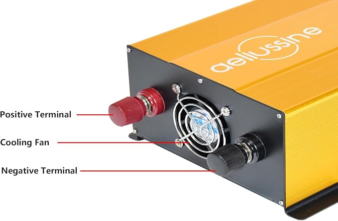 1500W Pure Sine Wave Inverter-36V DC to 110V 120V AC Power Converter - Image 3