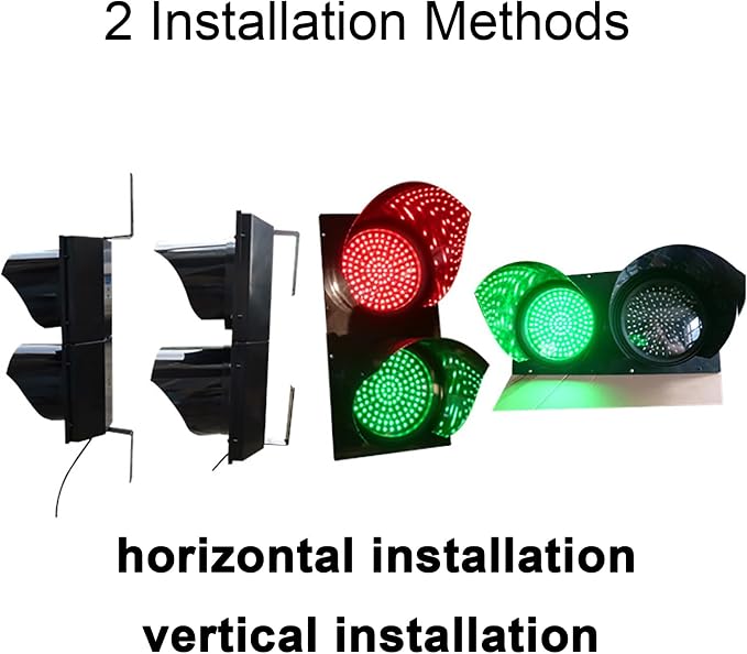 WilkSxyc Red/Green Traffic Stop Light, LED Traffic Light Lamp - Image 4