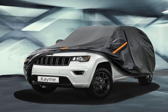 Kayme 7 Layers SUV Car Cover Custom Fit - Image 7