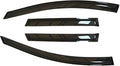 4pcs Outside Mount Style Window Rain Guards Durable Side Window Wind Deflectors by Deebior