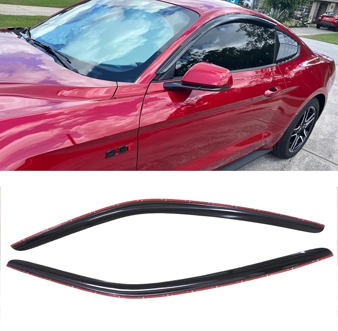 2pcs Original Shatterproof Outside Mount Style Sun Rain Guard Durable Side - Image 3