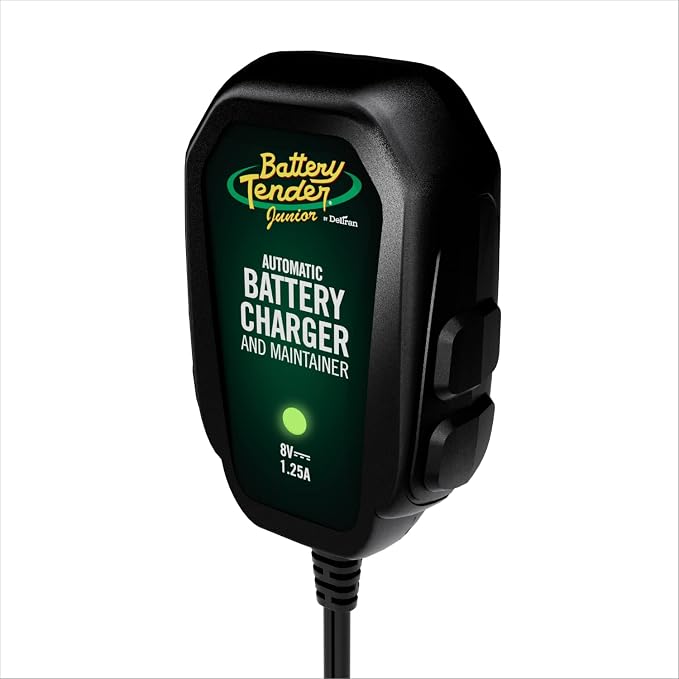 Battery Tender Junior 8V, 1.25 AMP Car Battery Charger and Maintainer: Fully - Image 2