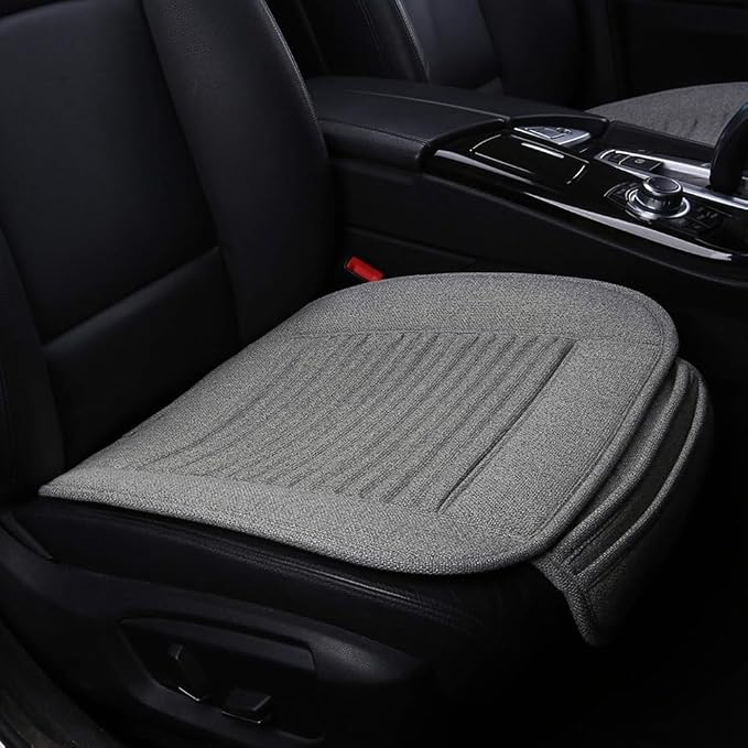 Car Seat Covers, Buckwheat Hulls Car Seat Cushion Covers Pad Mat, Ventilated by Suninbox