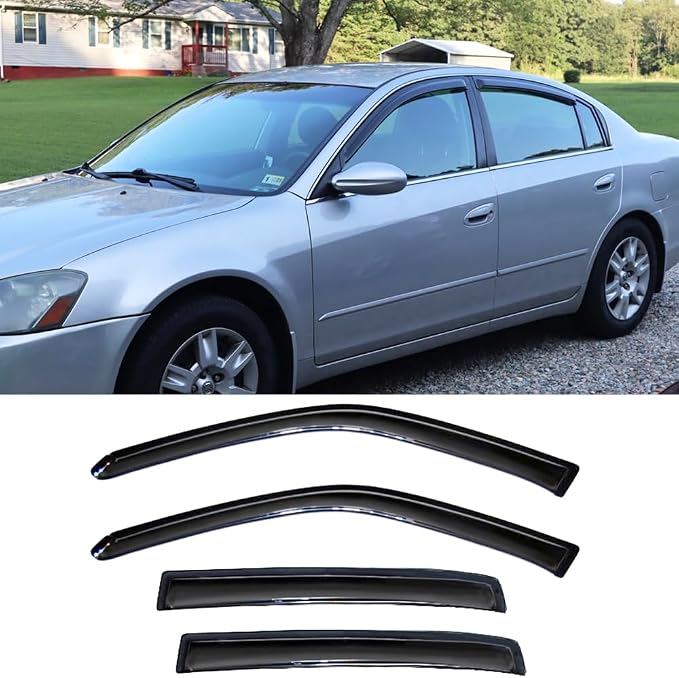 94861 Side Window Visors Wind Vent Deflector by STARTSHIP