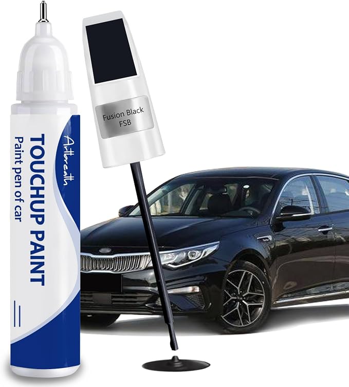 Fusion Black Touch Up Paint for Kia-Exact Match–Chips and Nicks Car Paint by Artbreath