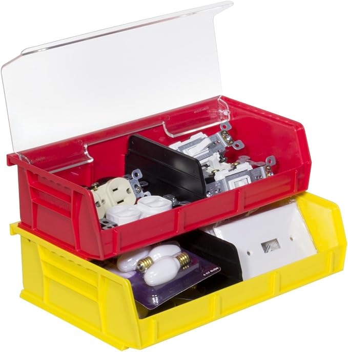 Akro-Mils 30232 AkroBins Plastic Storage Bins, Space-Saving Stackable Bins - Image 2