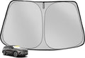 Windshield Sun Shade for 2024-2025 Lincoln Nautilus Foldable Sun Sunshade for by Fonowka
