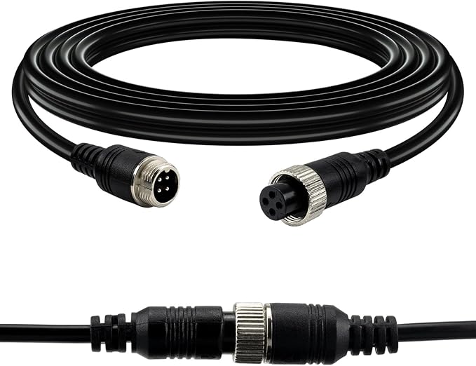 Car Video Extension Cable 4 Pin Aviation Waterproof Shockproof - Image 6