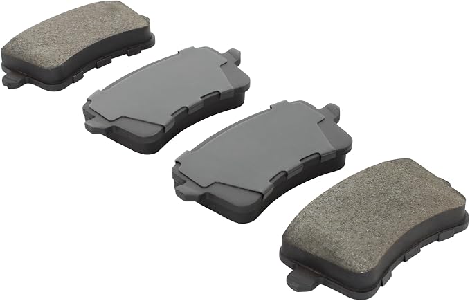 Premium Semi-Metallic Rear Brake Pads Compatible - Image 2