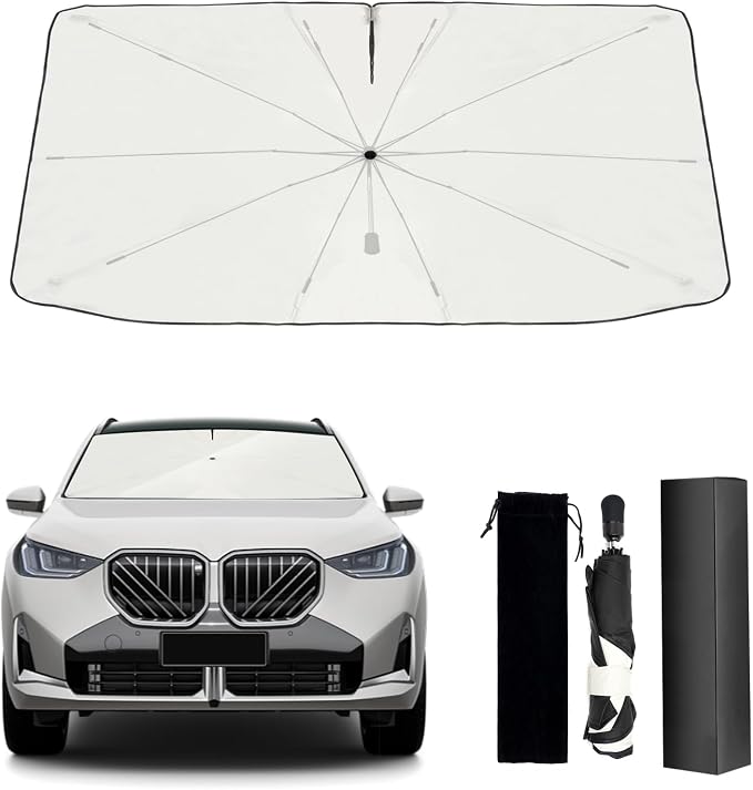 2025 Upgraded for BMW X3 Sunshade, Portable Foldable Sunshade Accessories by Raspillere