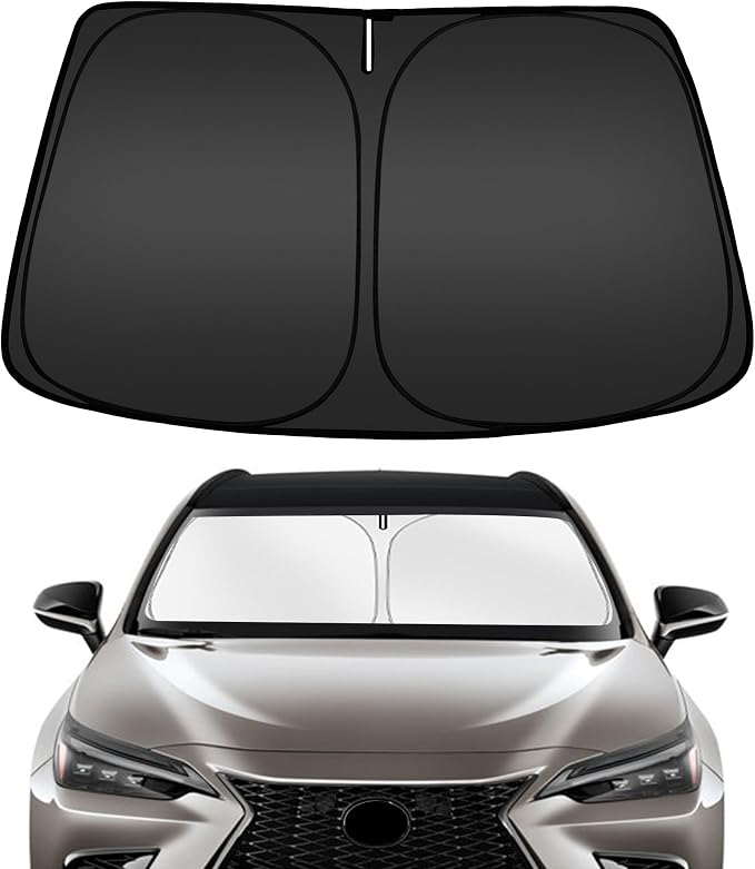 ARISMOTOR Windshield Sun Shade for Ni-ssan Kicks 2018-2024, Custom Fit Foldable by ARISMOTOR