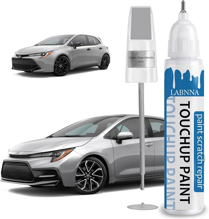 Classic Silver Metallic Touch Up Paint by LABNNA