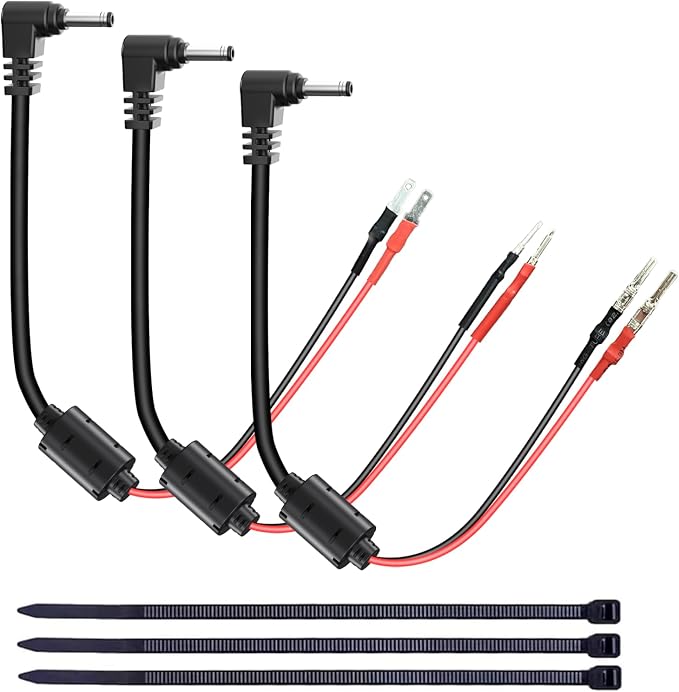13.8" Radar Detector Hardwire Power Cord, Mirror Wire Plug Kit, by Unknown