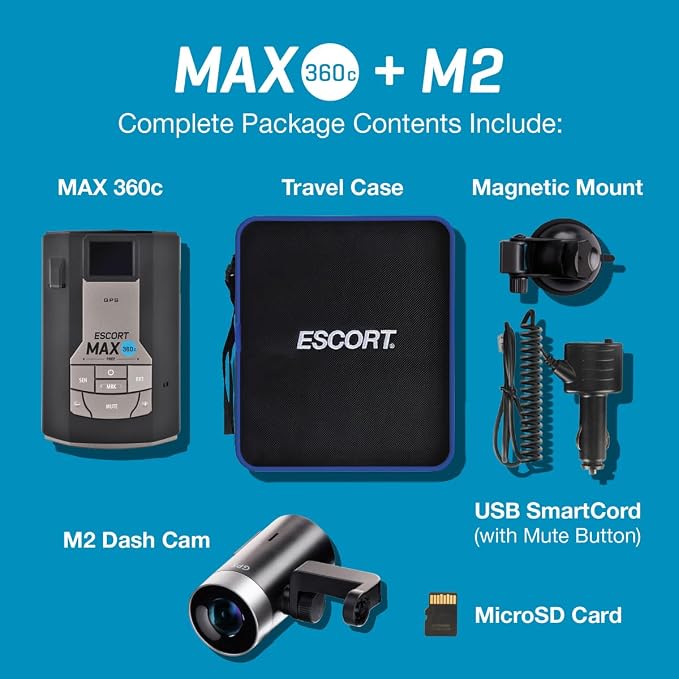 Escort MAX 360c Radar Detector - Image 7