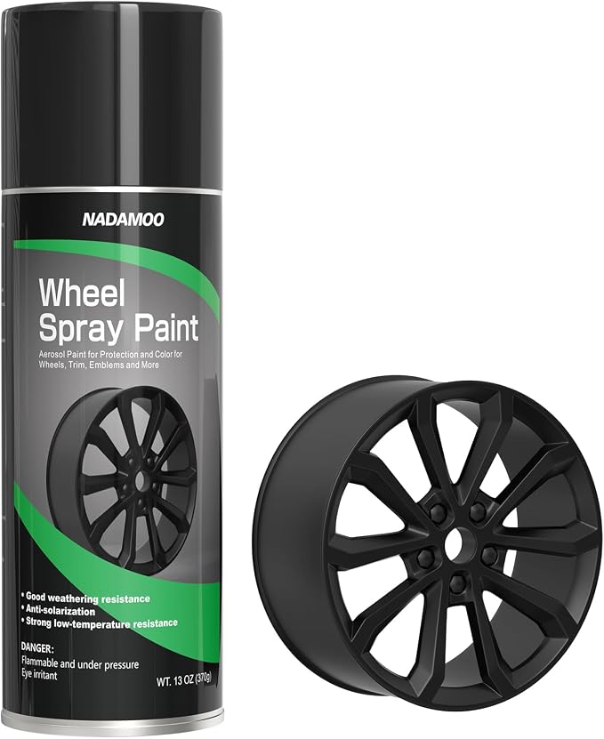 NADAMOO Aluminium Wheel Spray Paint, Aerosol Car Rim Paint by NADAMOO