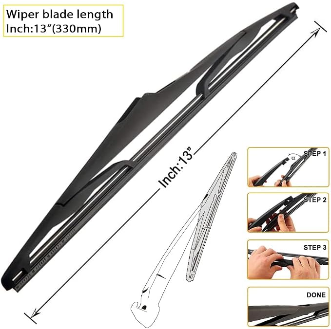AUTOBOO 15"+15" Windshield Wipers - Image 3