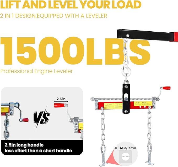 Engine Hoist Cherry Picker - Image 6